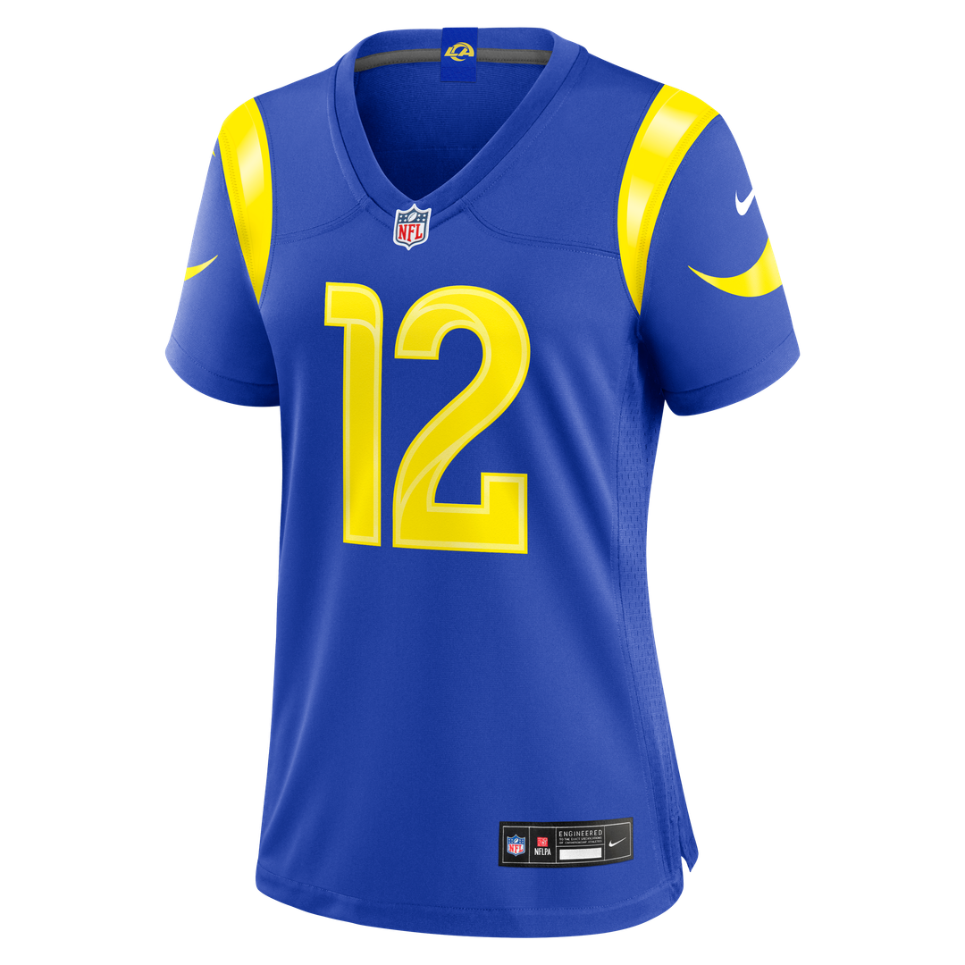Puka Nacua Los Angeles Rams Women's Game Jersey - White