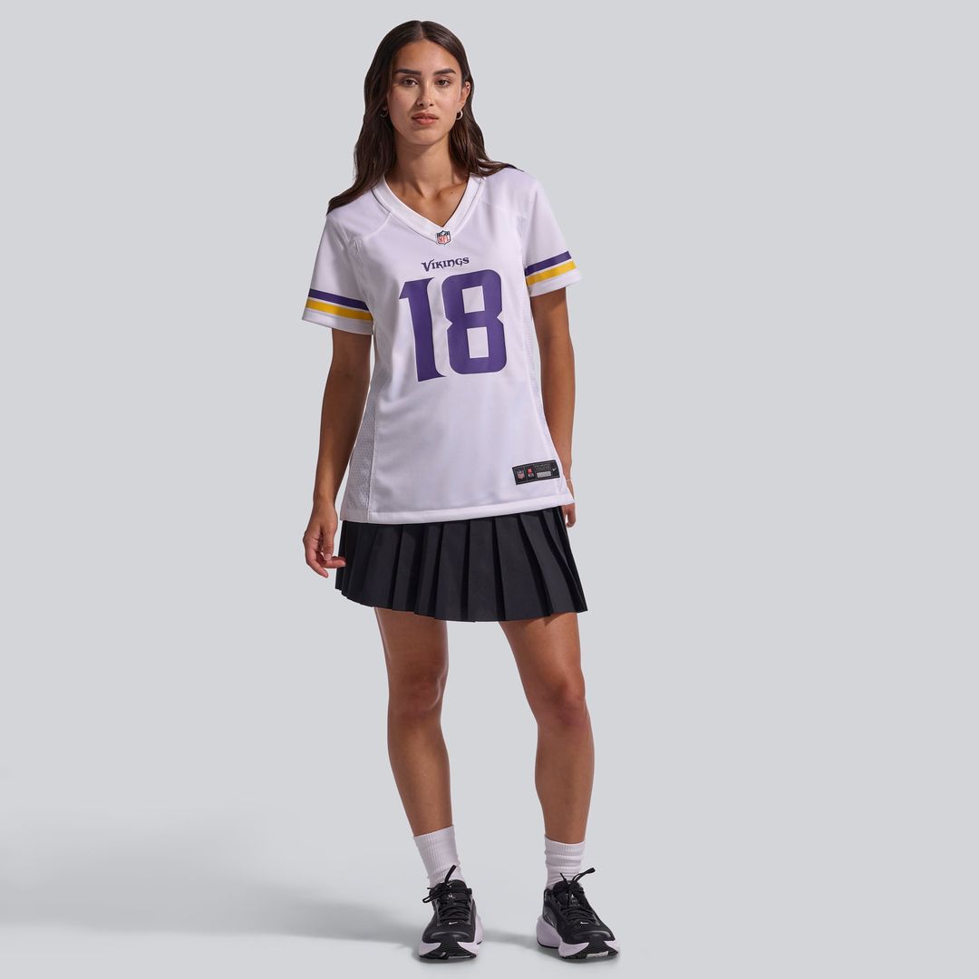 Justin Jefferson Minnesota Vikings Women's Game Jersey - Purple