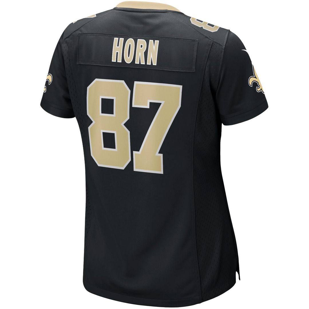 Joe Horn New Orleans Saints Women's Game Retired Player Jersey - Black