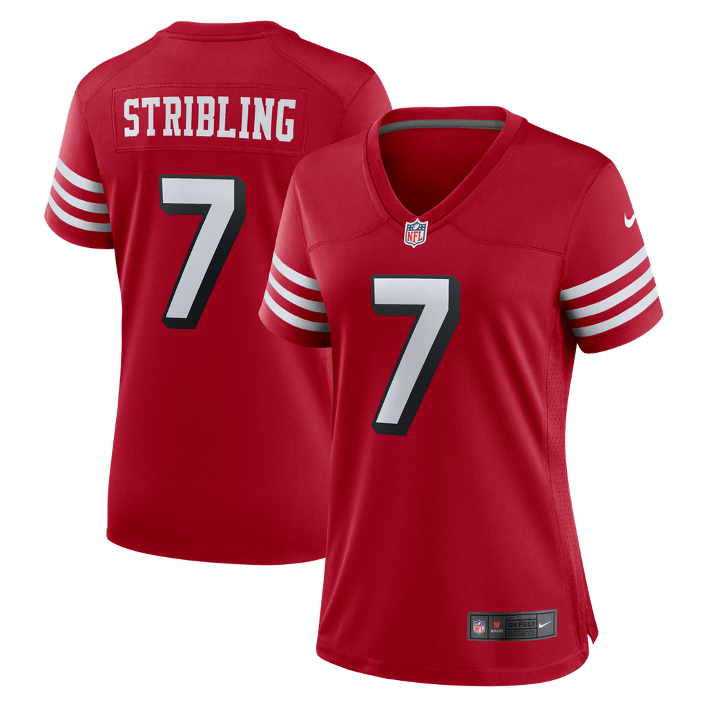 De'Zhaun Stribling San Francisco 49ers Women's Alternate Game Jersey - Scarlet