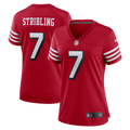 De'Zhaun Stribling San Francisco 49ers Women's Alternate Game Jersey - Scarlet