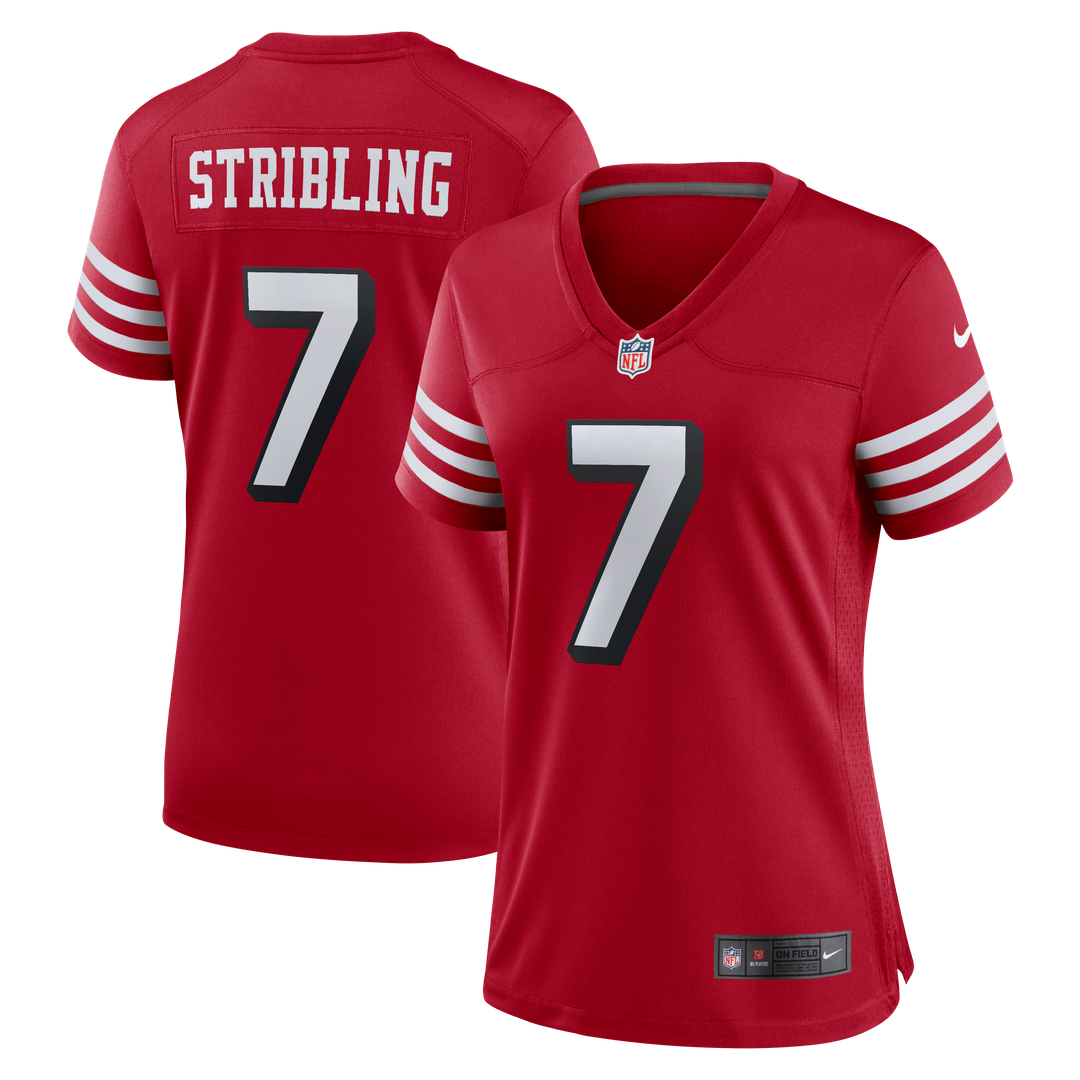 De'Zhaun Stribling San Francisco 49ers Women's Alternate Game Jersey - Scarlet