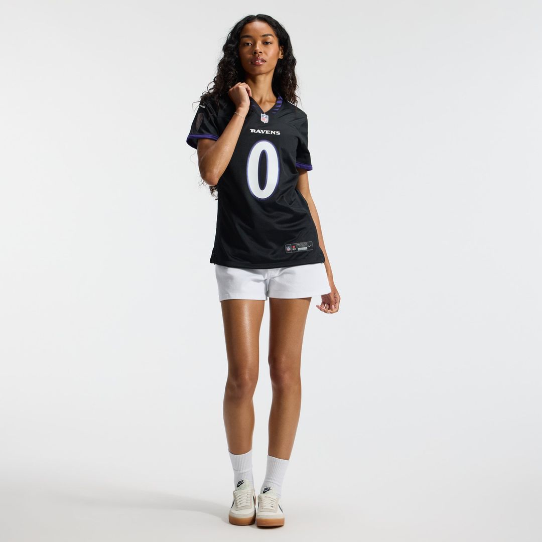 Roquan Smith Baltimore Ravens Women's Alternate Game Jersey - Black
