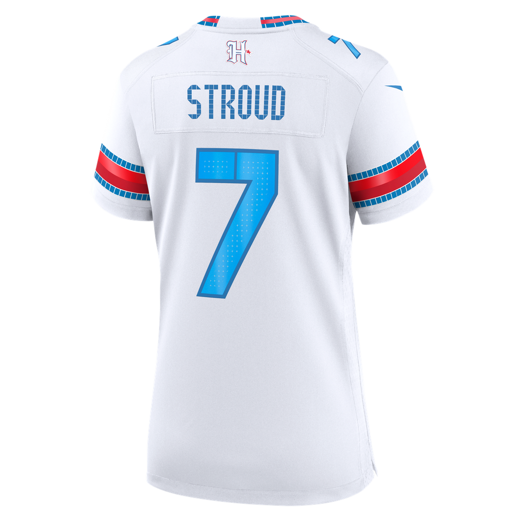 C.J. Stroud Houston Texans Women's 2026 Rivalries Collection Game Jersey - White
