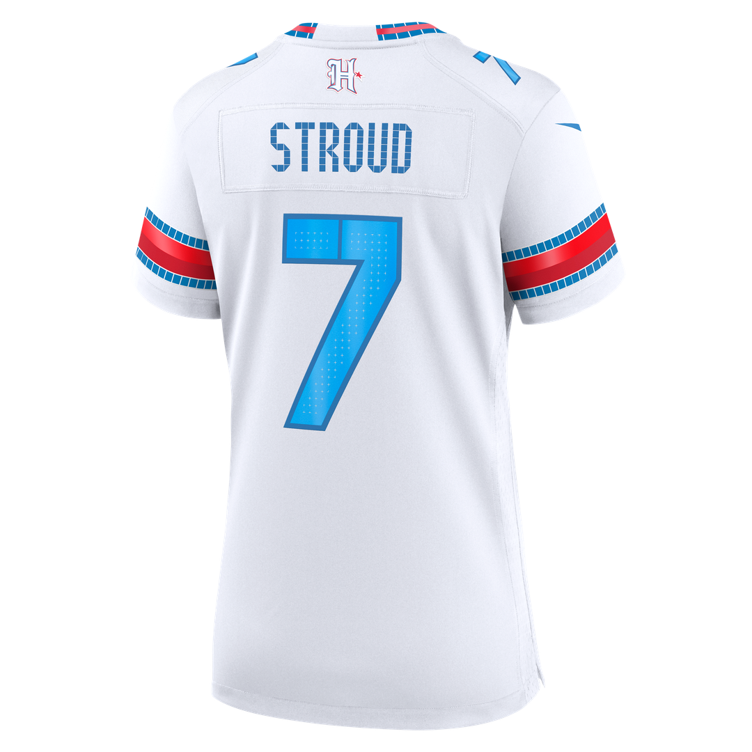 C.J. Stroud Houston Texans Women's 2026 Rivalries Collection Game Jersey - White