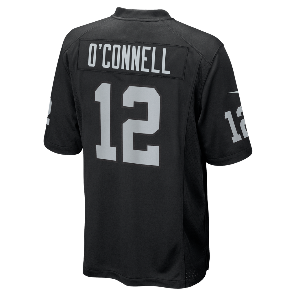 Aidan O'Connell Las Vegas Raiders Team Game Jersey - Black