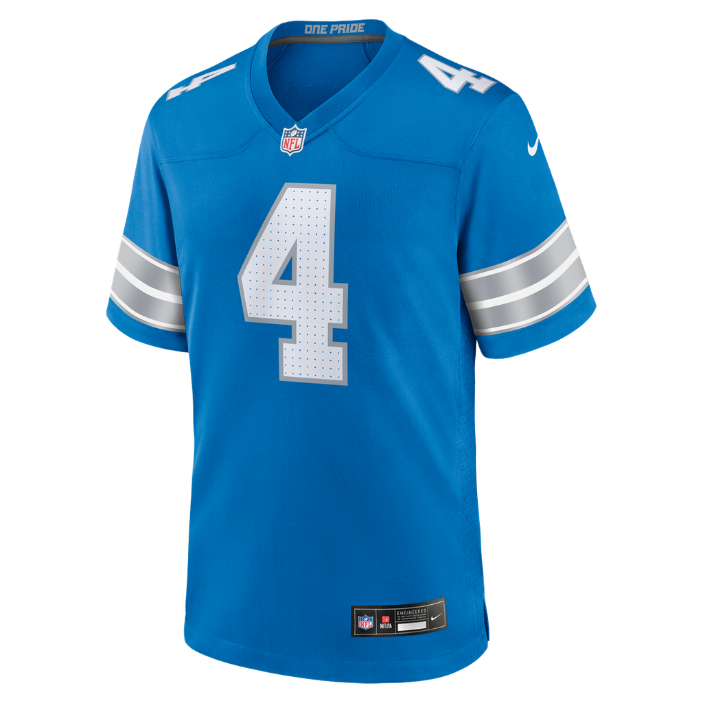D.J. Reed Detroit Lions Team Game Jersey - Blue