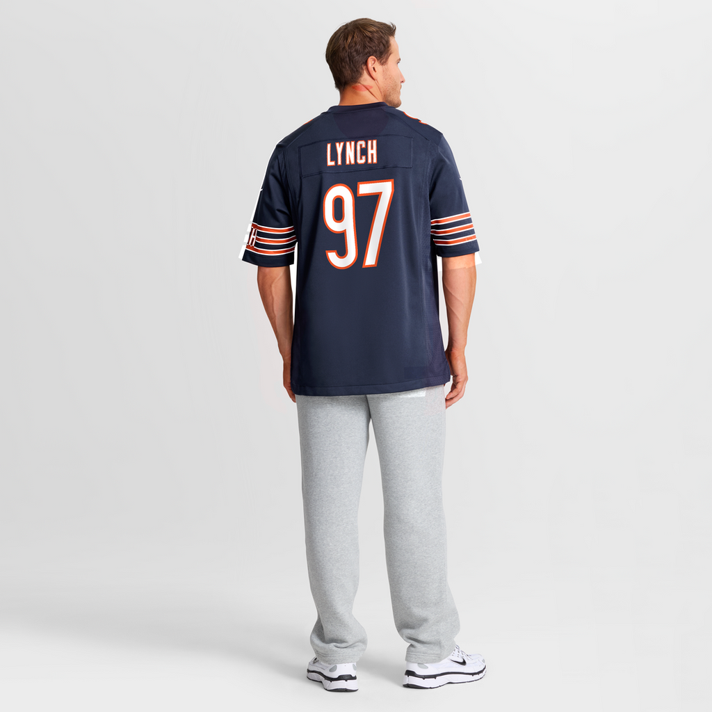 James Lynch Chicago Bears Team Game Jersey - Navy