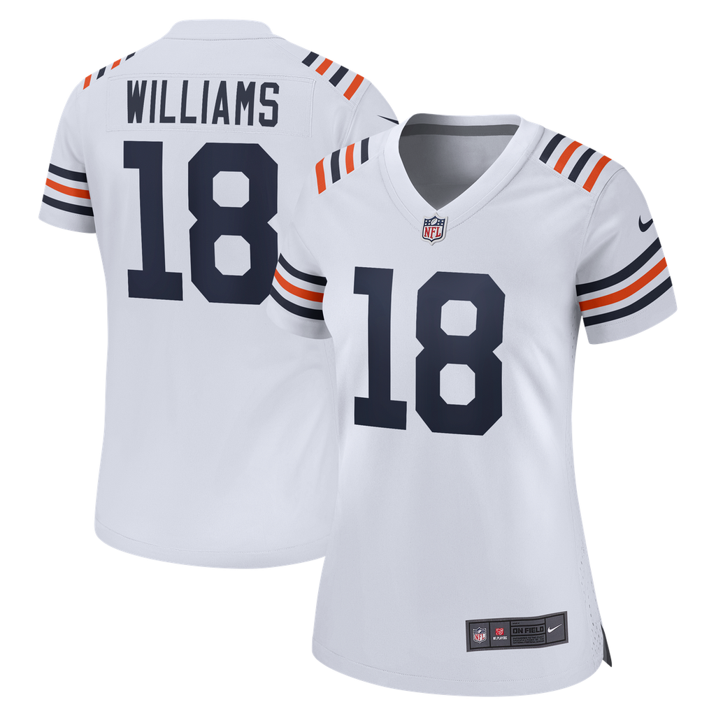 Caleb Williams Chicago Bears Women's 2nd Alternate Game Player Jersey - White