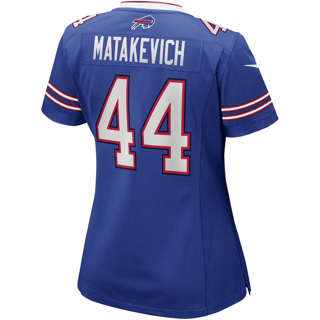Tyler Matakevich Buffalo Bills Women's Player Game Jersey - Royal