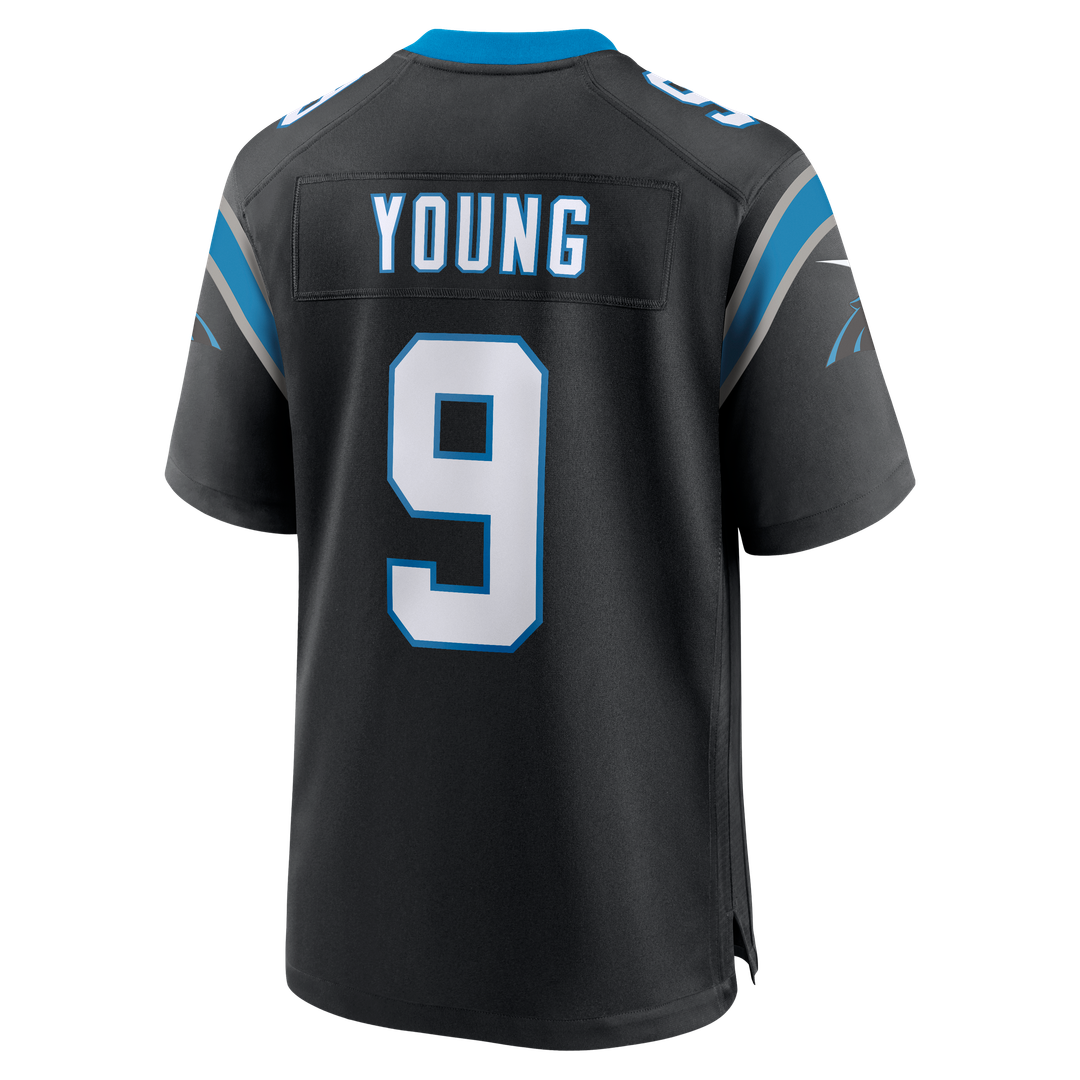 Bryce Young Carolina Panthers Team Game Jersey - Black