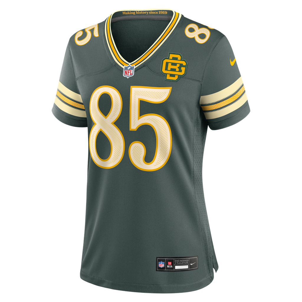 Tucker Kraft Green Bay Packers Women's 2026 Rivalries Collection Game Jersey - Green