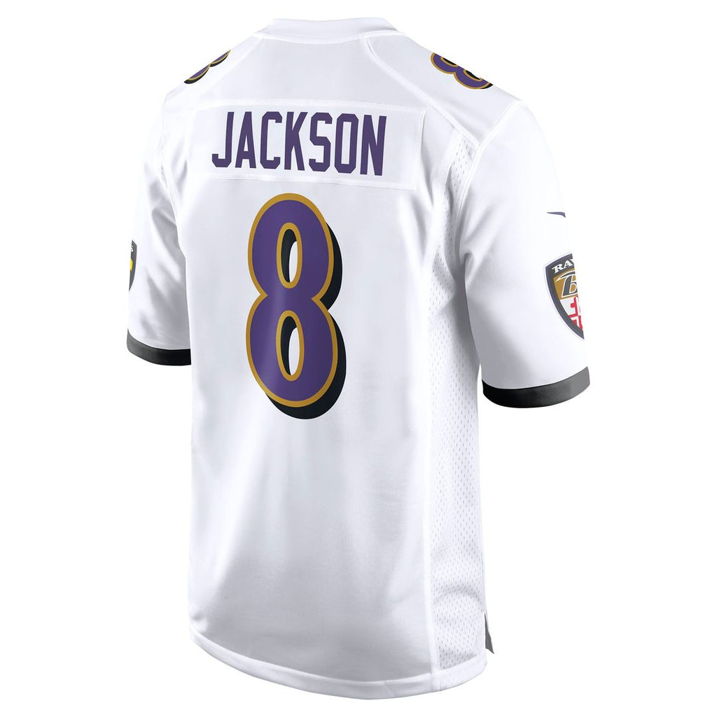 Lamar Jackson Baltimore Ravens Alternate Game Jersey - Black