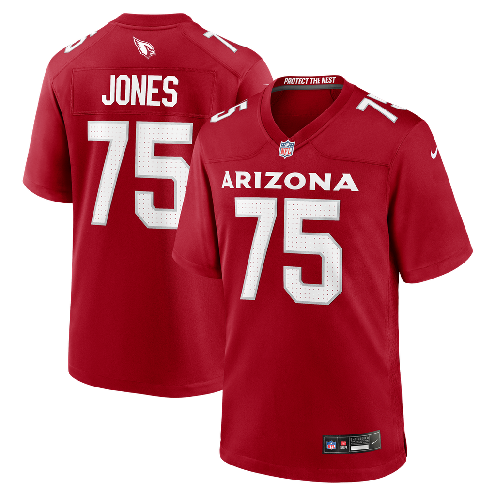 Christian Jones Arizona Cardinals Team Game Jersey - Cardinal
