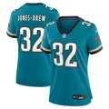 Maurice Jones - Drew Jacksonville Jaguars Women's Prowler Throwback Retired Player Game Jersey - Teal