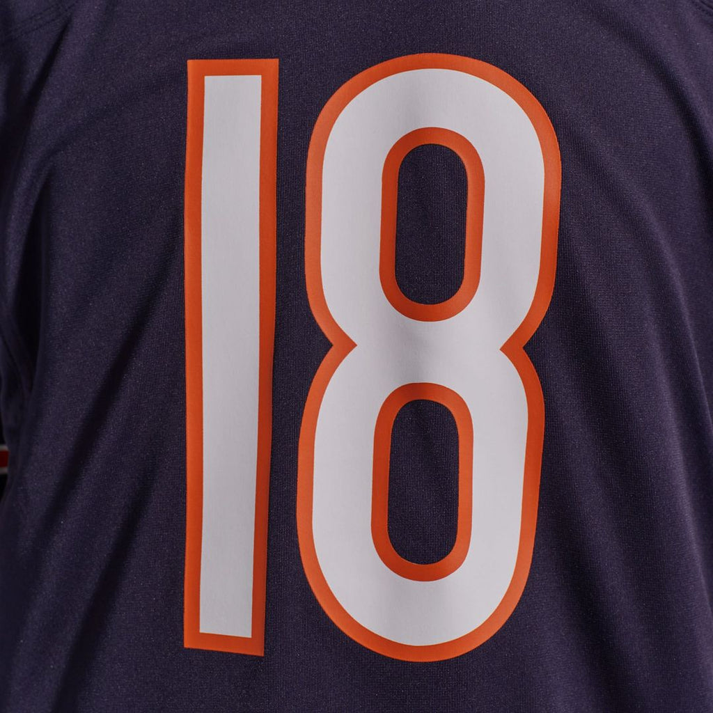 Caleb Williams Chicago Bears Alternate Player Game Jersey - Orange