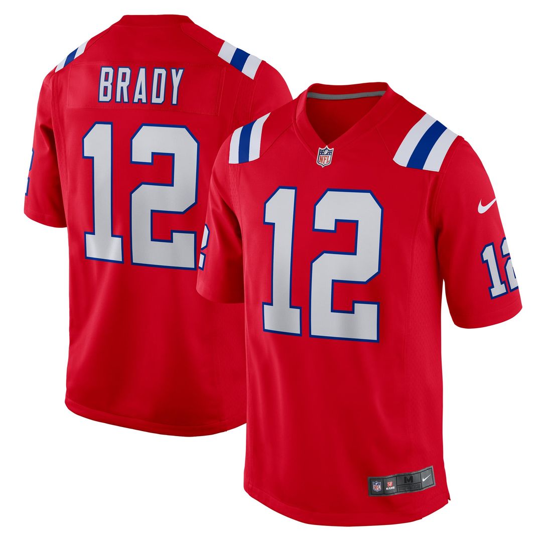 Tom Brady New England Patriots Retired Game Jersey - White