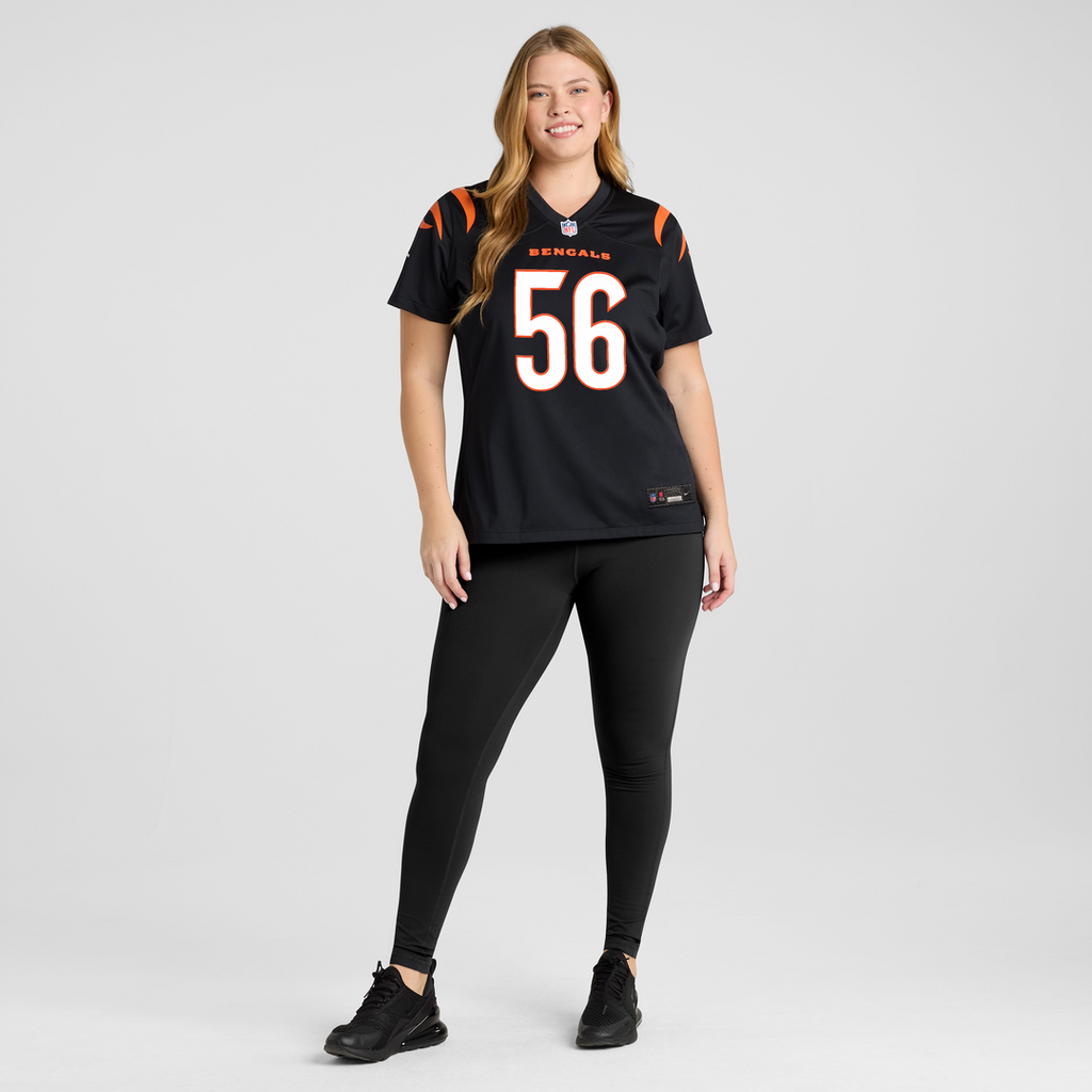 Garmon Randolph Cincinnati Bengals Women's Team Game Jersey - Black