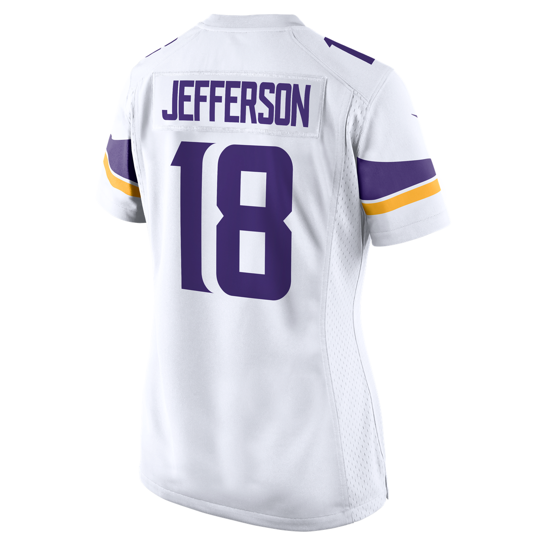 Justin Jefferson Minnesota Vikings Women's Game Player Jersey - White