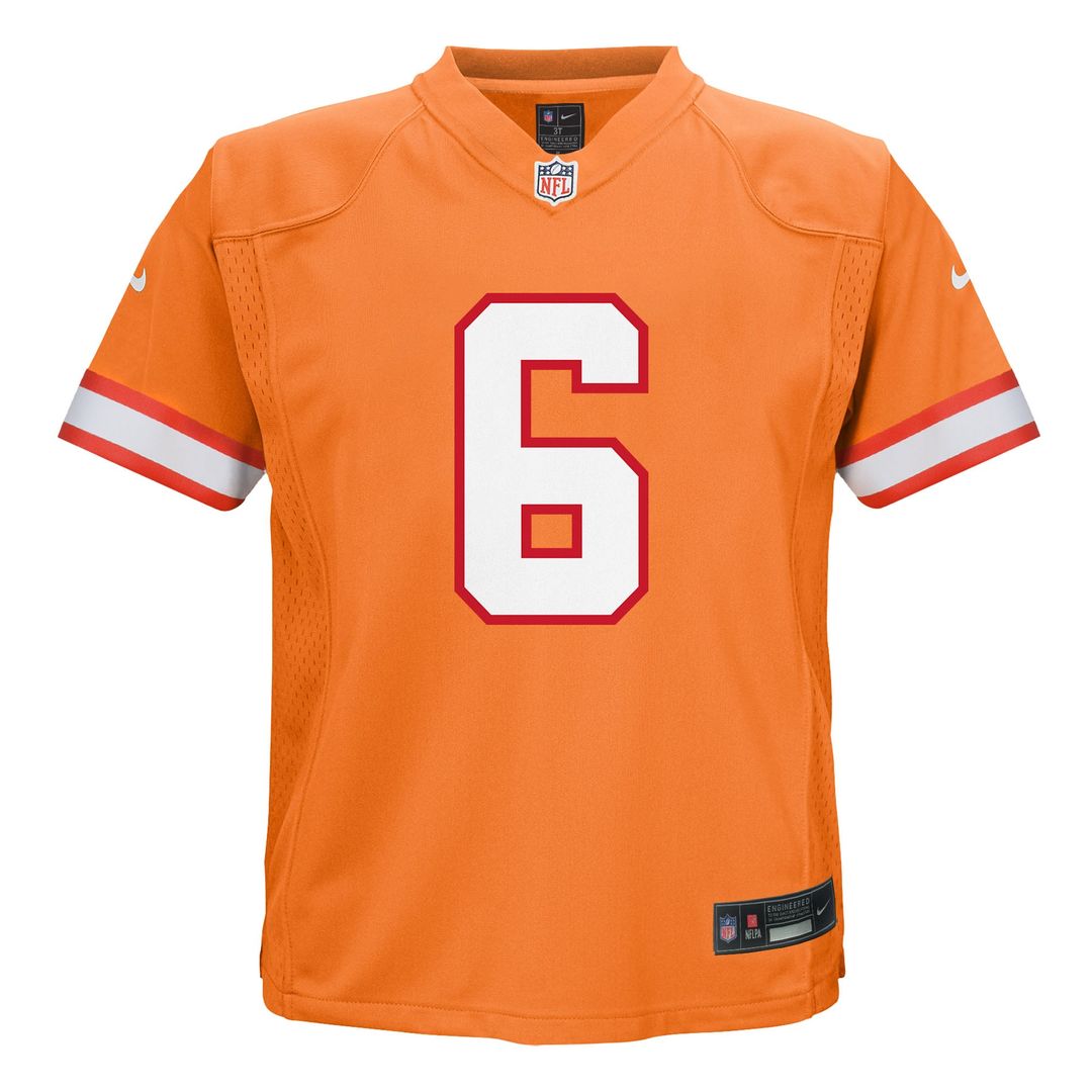 Baker Mayfield Tampa Bay Buccaneers Toddler Alternate Game Jersey - Pewter