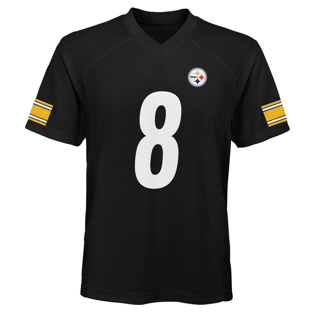 Aaron Rodgers Pittsburgh Steelers Youth Replica Jersey - Black