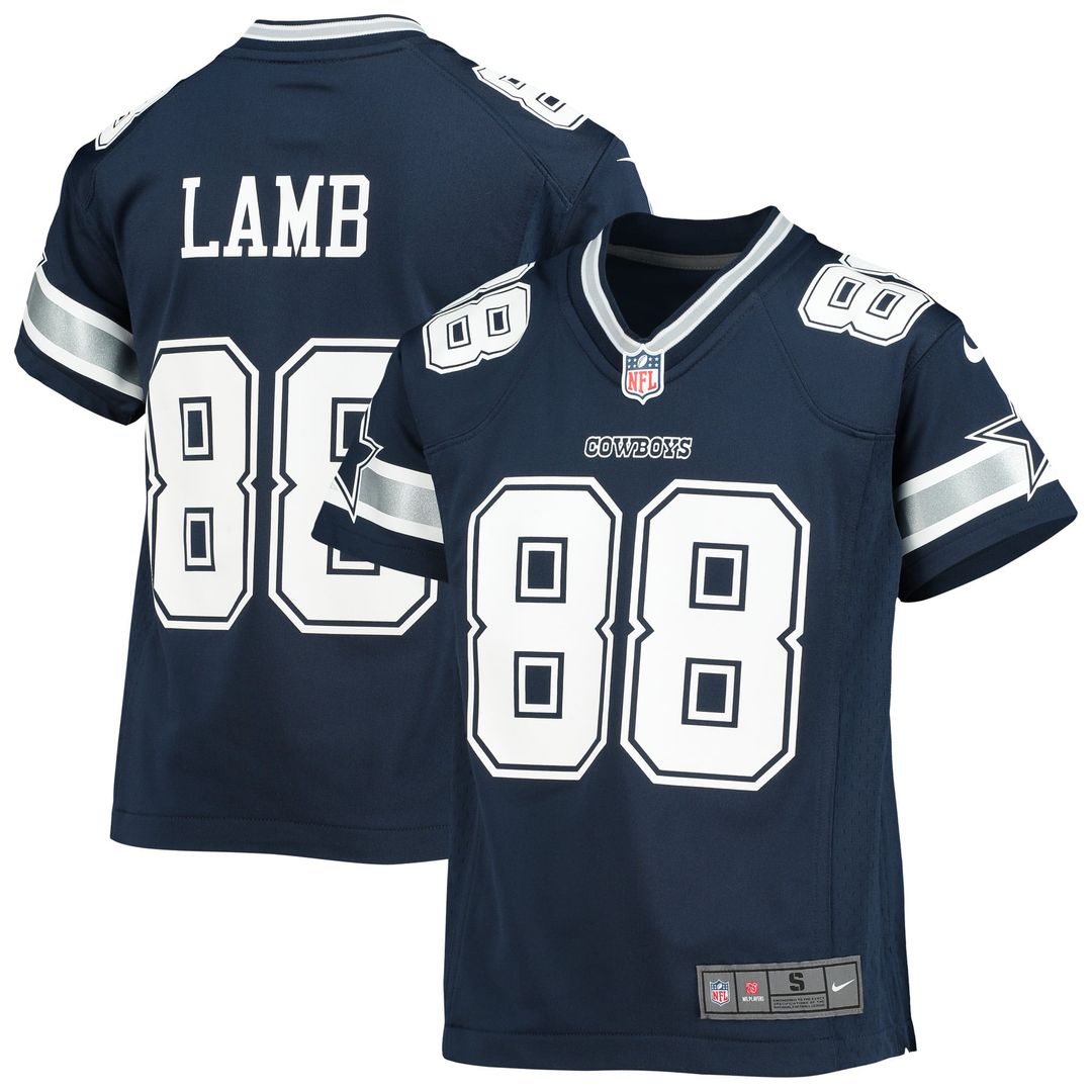 CeeDee Lamb Dallas Cowboys Youth Alternate Game Jersey - White