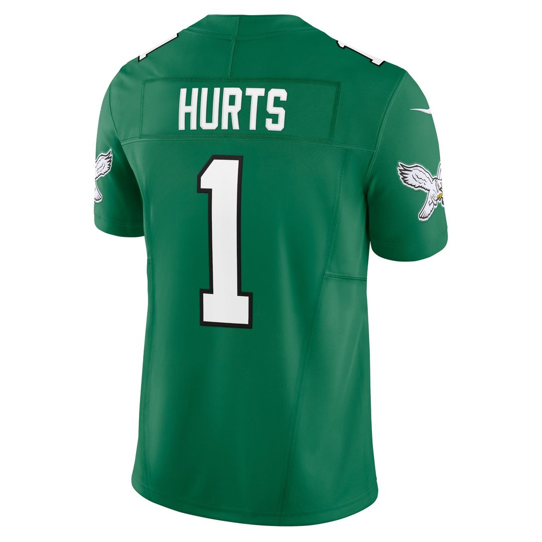 Jalen Hurts Philadelphia Eagles Alternate Vapor F.U.S.E. Limited Jersey - Black