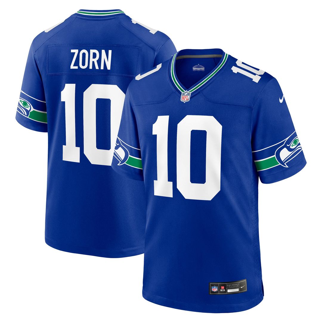 Jim Zorn Seattle Seahawks Retired Player Alternate Game Jersey - Royal