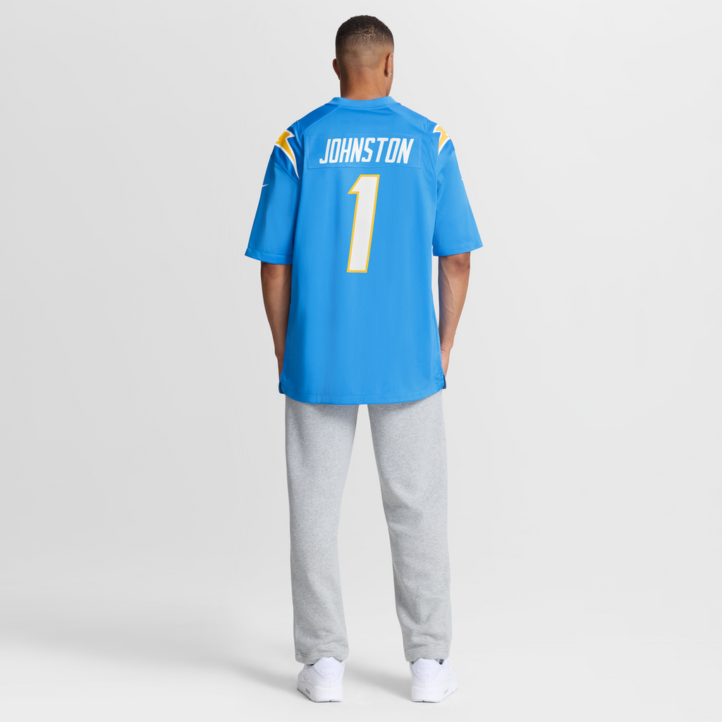 Quentin Johnston Los Angeles Chargers Game Player Jersey - Powder Blue