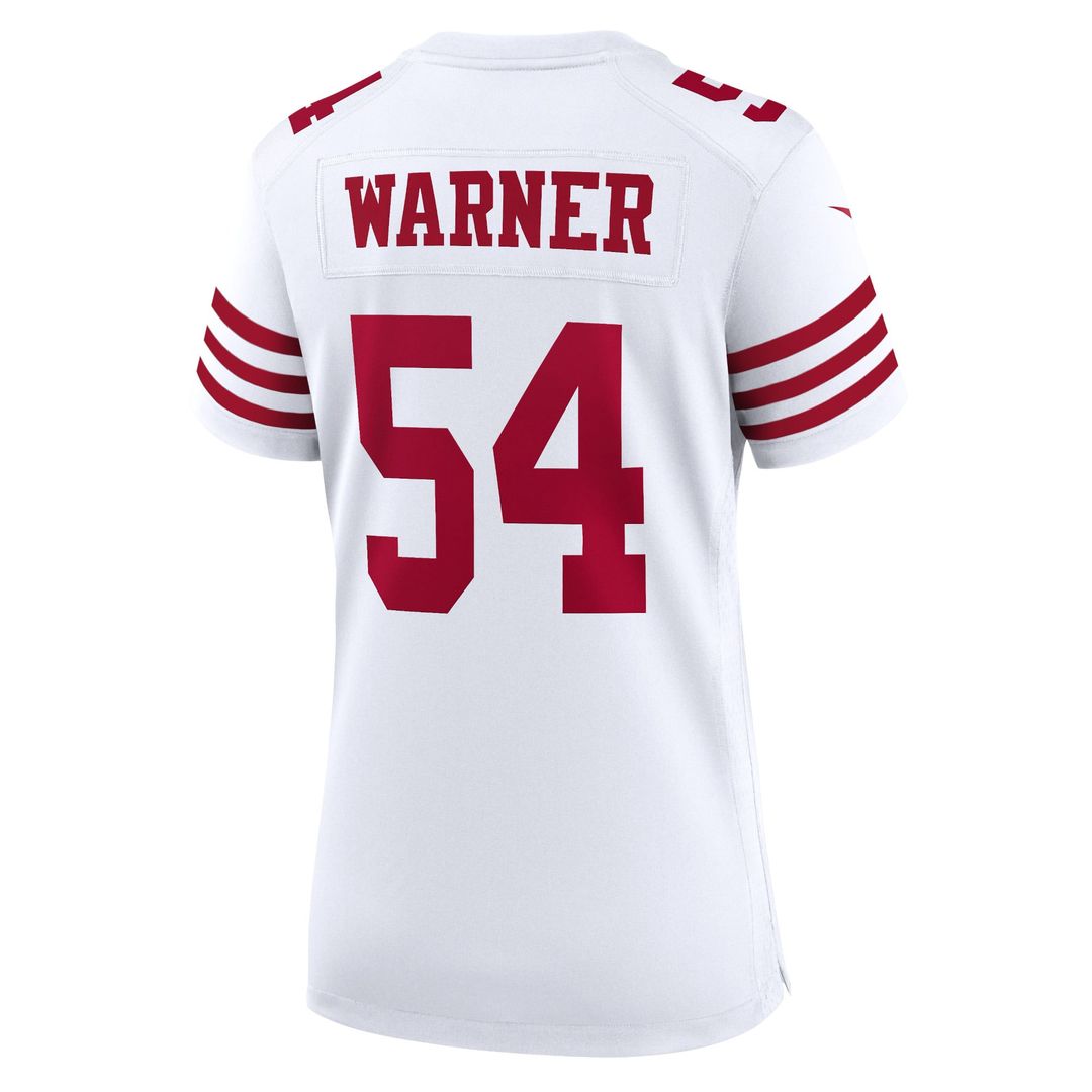 Fred Warner San Francisco 49ers Women's Game Jersey - White