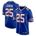 Ty Johnson Buffalo Bills Team Game Jersey - Royal