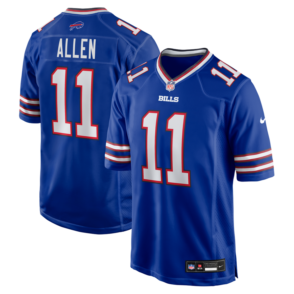 Kyle Allen Buffalo Bills Team Game Jersey - Royal