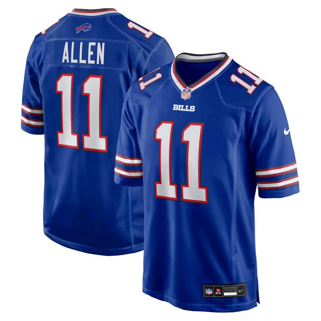 Kyle Allen Buffalo Bills Team Game Jersey - Royal