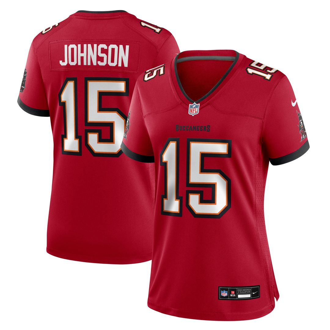 Tez Johnson Tampa Bay Buccaneers Women's Team Game Jersey - Red