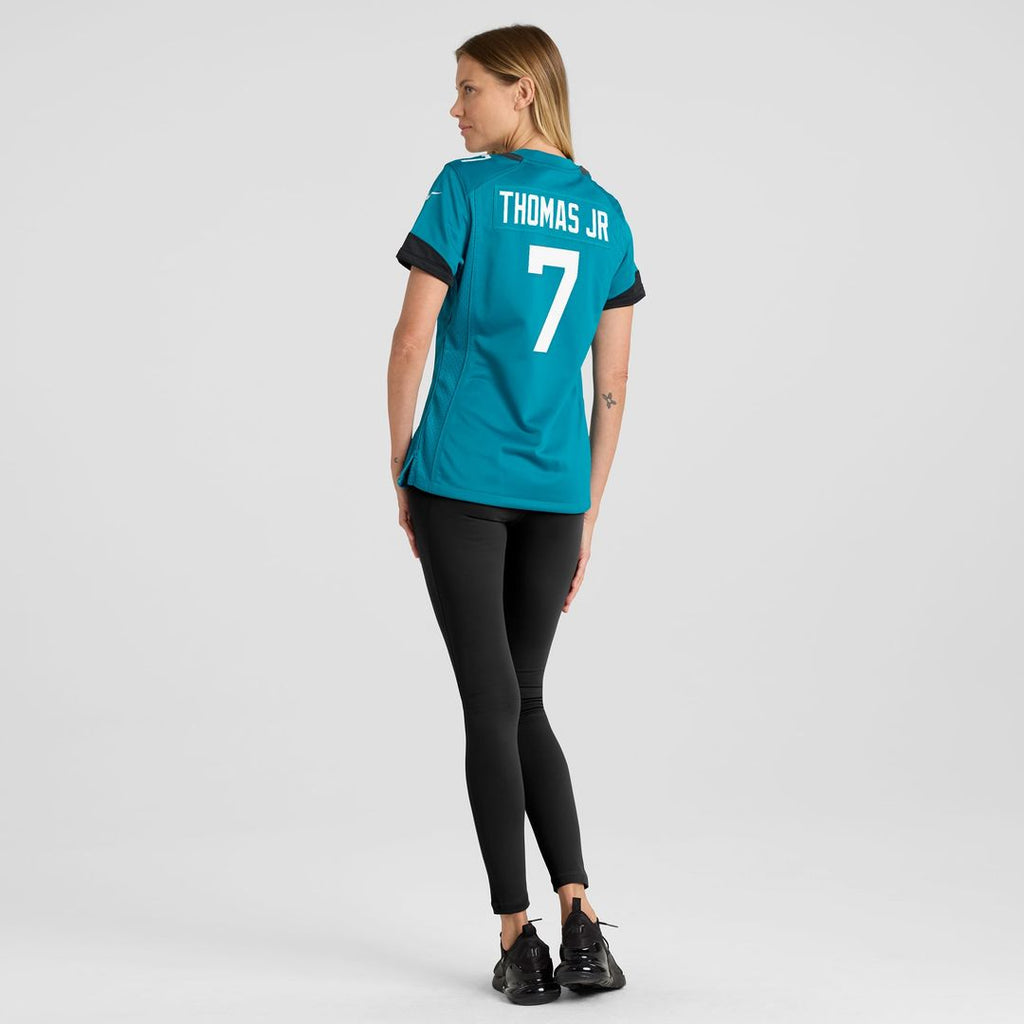 Brian Thomas Jr. Jacksonville Jaguars Women's Game Jersey - Teal