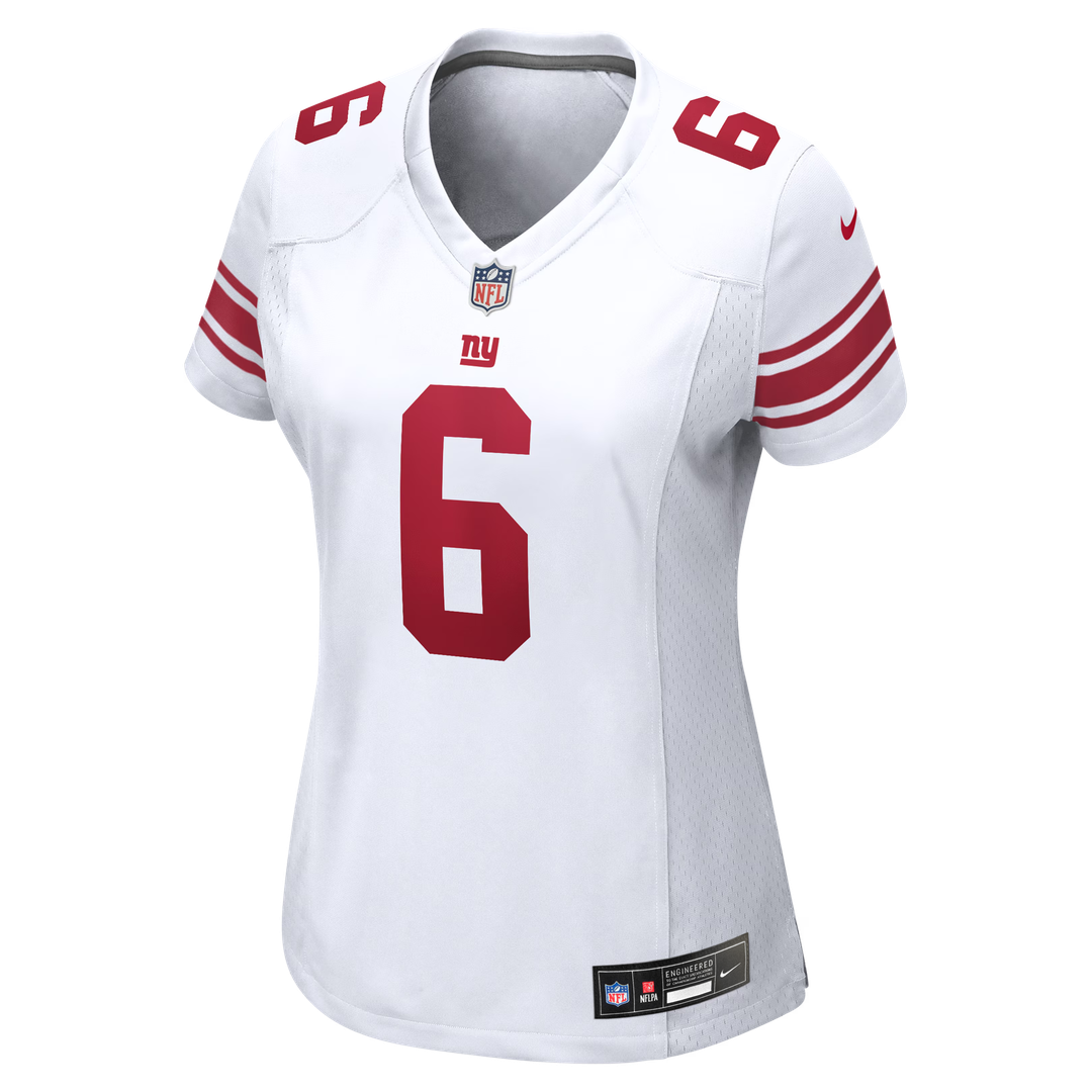 Jaxson Dart New York Giants Women's Team Game Jersey - Royal