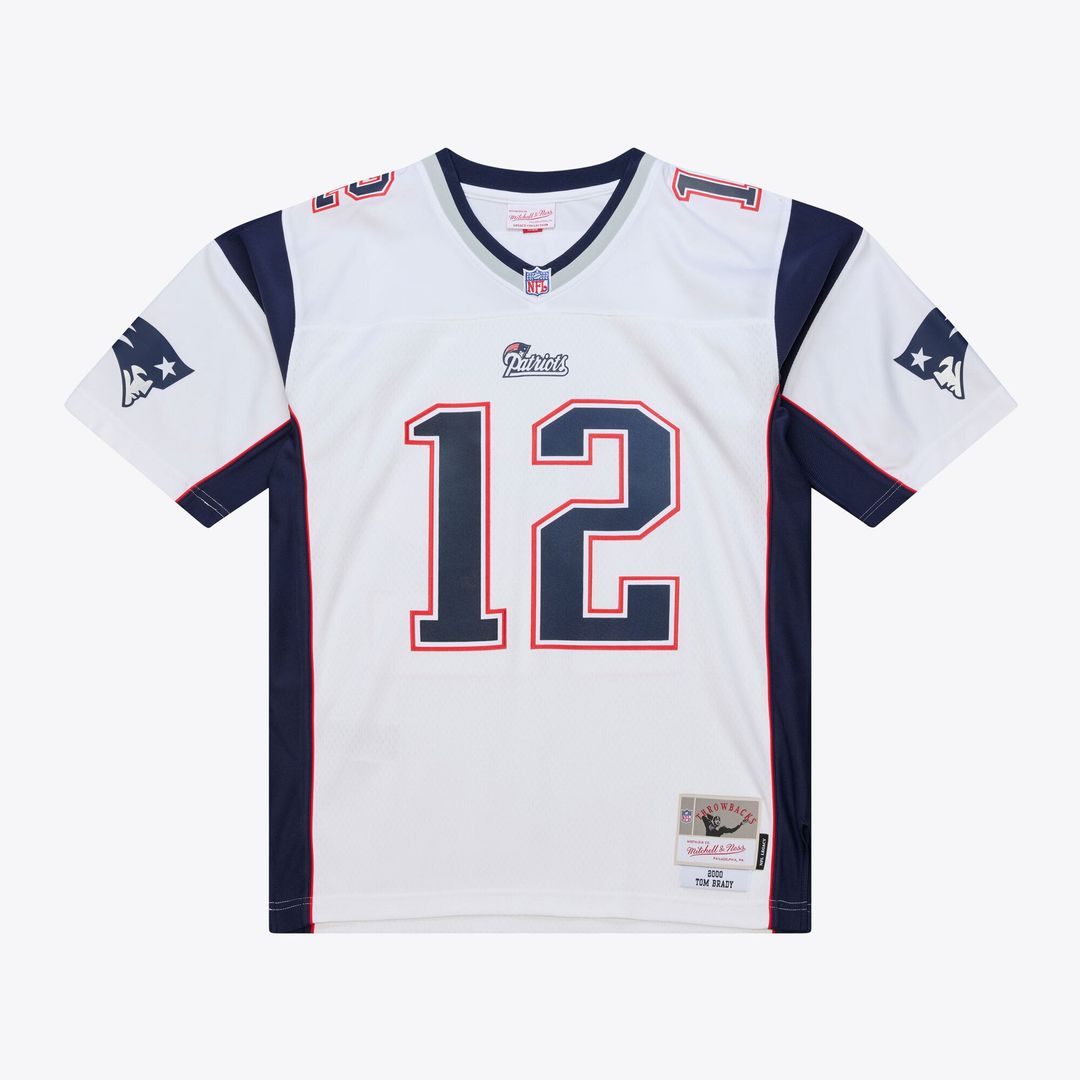 Tom Brady New England Patriots 2000 Legacy Replica Jersey - White