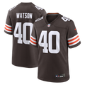 Nathaniel Watson Cleveland Browns Team Game Jersey - Brown