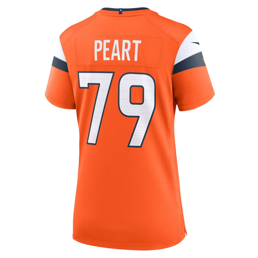 Matt Peart Denver Broncos Women's Team Game Jersey - Orange