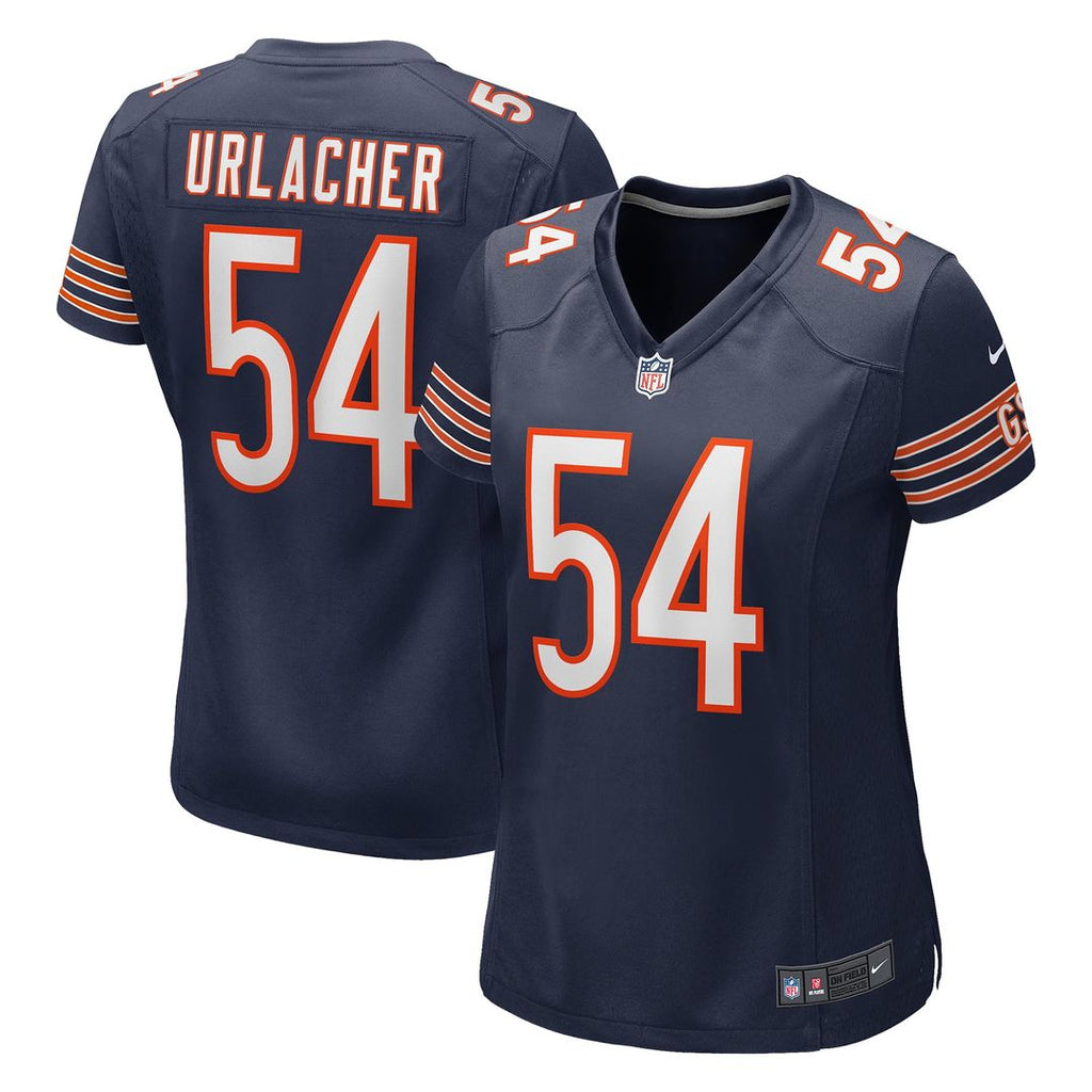 Brian Urlacher Chicago Bears Women's Game Retired Player Jersey - Navy