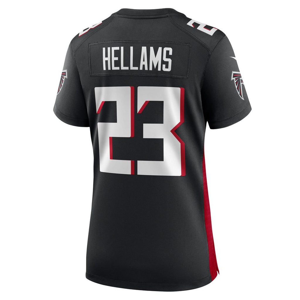 DeMarcco Hellams Atlanta Falcons Women's Game Jersey - Black