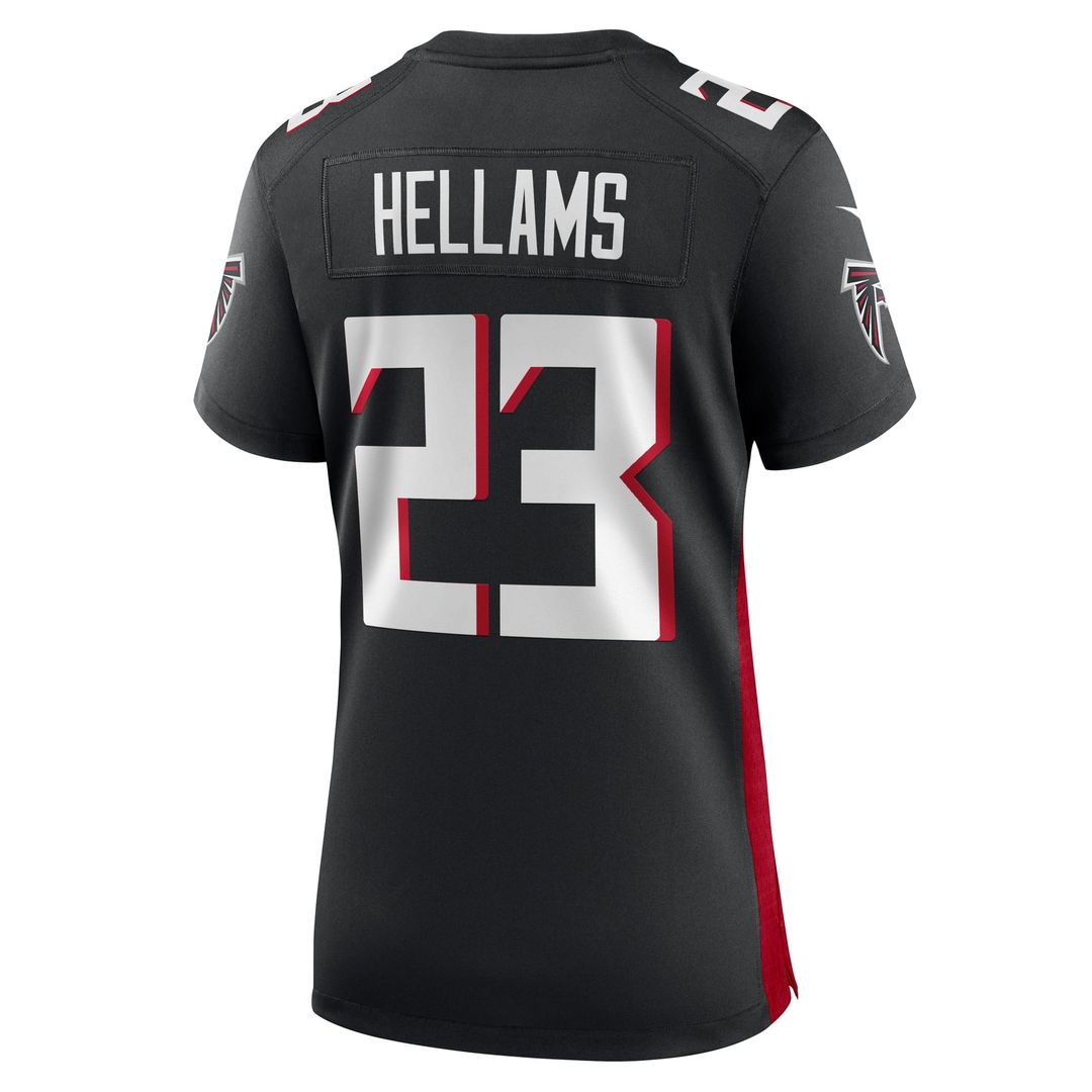 DeMarcco Hellams Atlanta Falcons Women's Game Jersey - Black