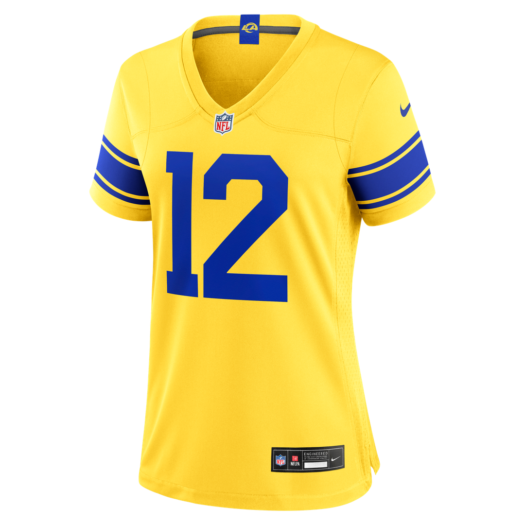 Puka Nacua Los Angeles Rams Women's Game Jersey - White