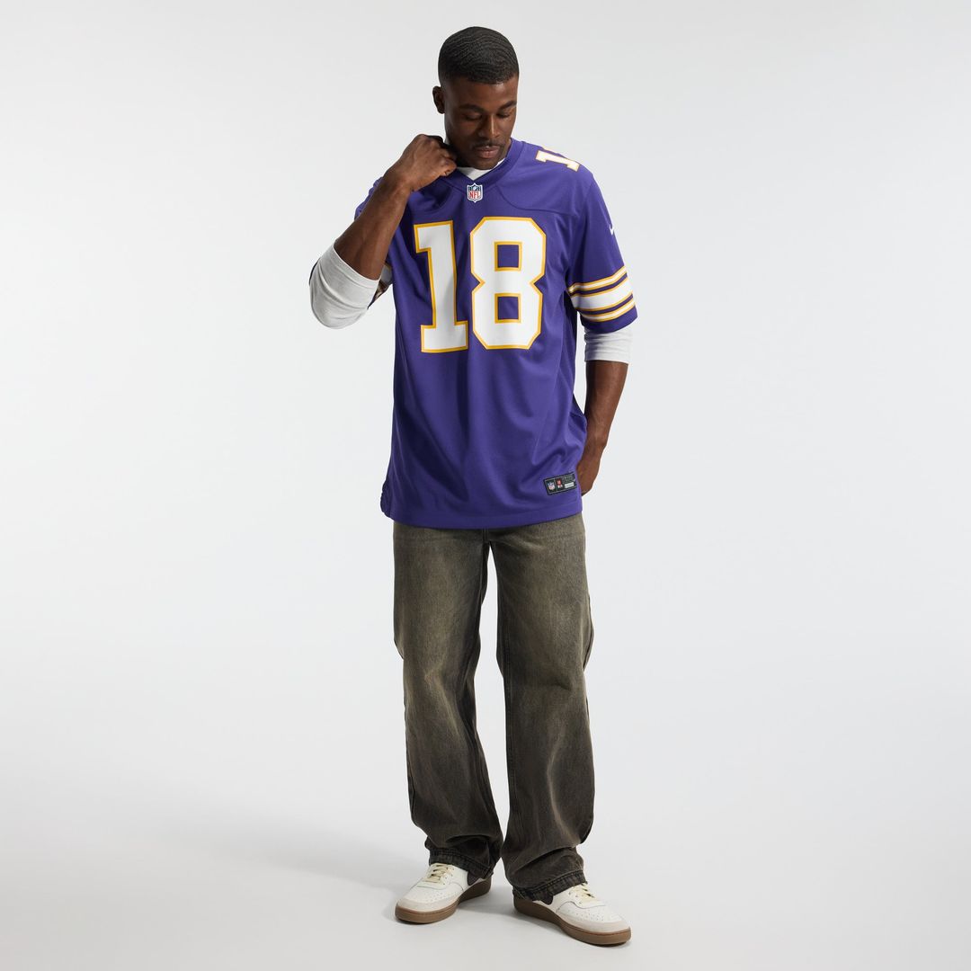 Justin Jefferson Minnesota Vikings Alternate Game Player Jersey - White