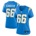 Jake Slaughter Los Angeles Chargers Women's Team Game Jersey - Powder Blue