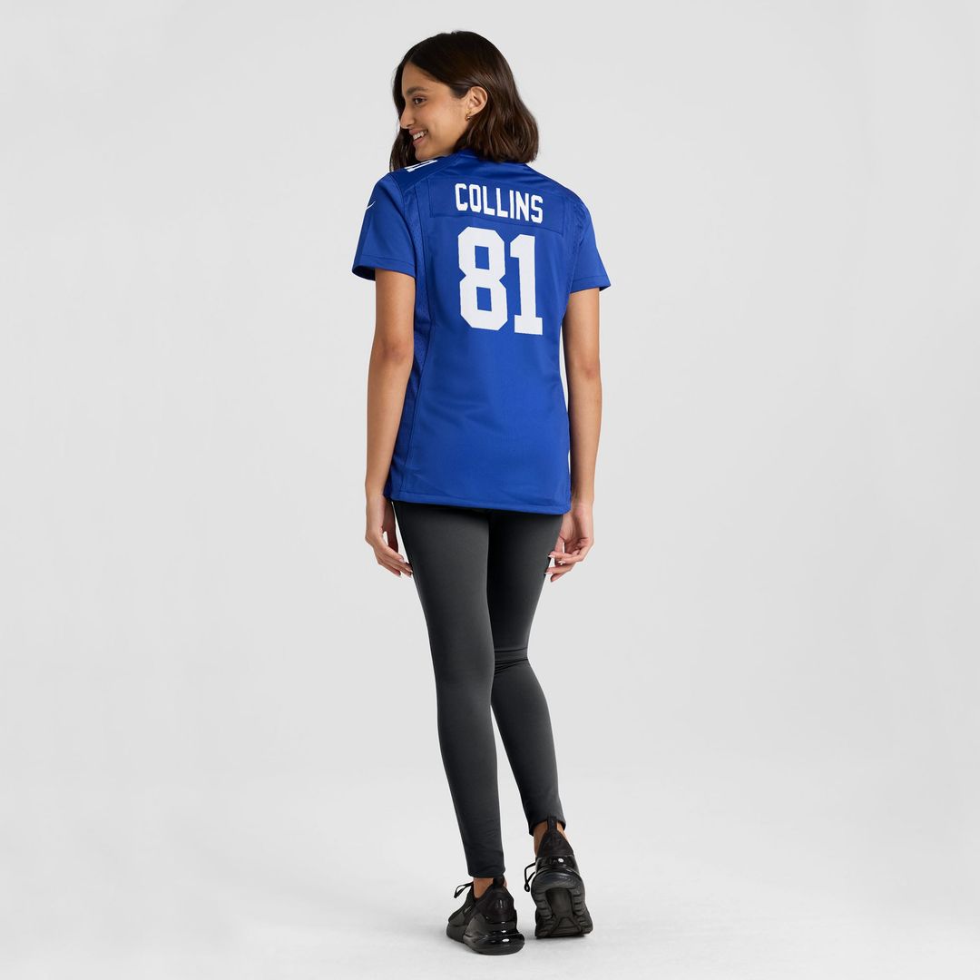 Beaux Collins New York Giants Women's Team Game Jersey - Royal