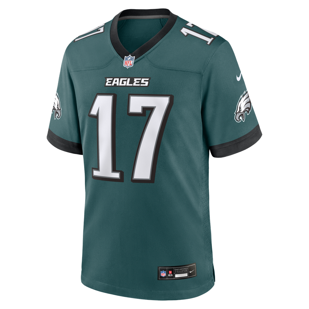 Arnold Ebiketie Philadelphia Eagles Team Game Jersey - Midnight Green