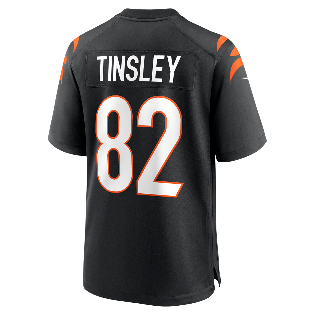 Mitchell Tinsley Cincinnati Bengals Team Game Jersey - Black