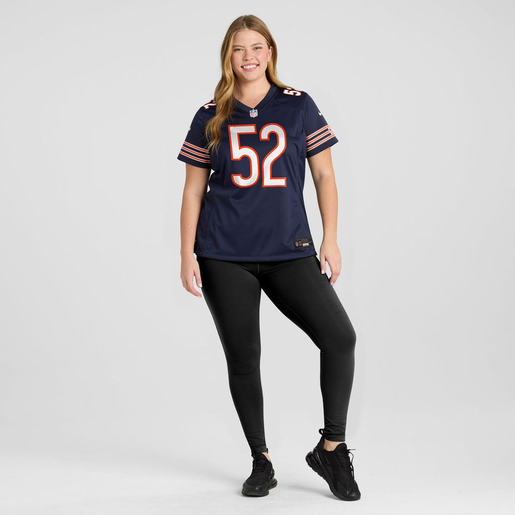 Drew Dalman Chicago Bears Women's Team Game Jersey - Navy