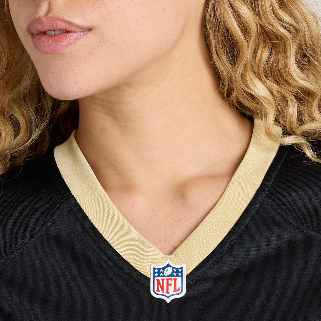 Deuce McAllister New Orleans Saints Women's Game Retired Player Jersey - Black